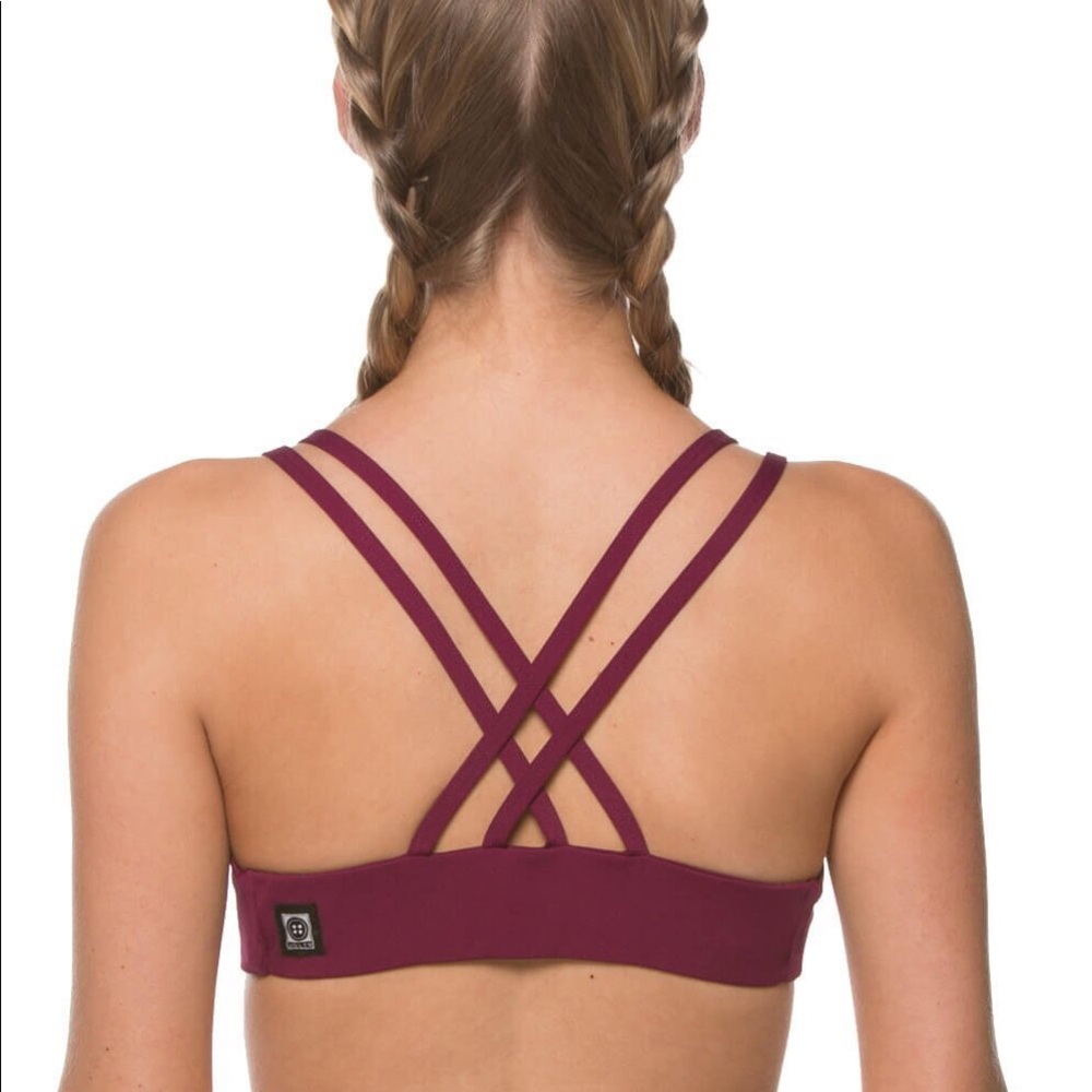 JOLYN swimwear fendrick’s top magenta
